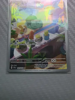 Pokemon Stellar Crown Bulbasaur 143/142 Illustration Rare IR (NM) - Image 3