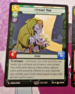 Star Wars Unlimited Ombres de la Galaxie Card Rare Carte 088/262 R FR Mint - Image 1