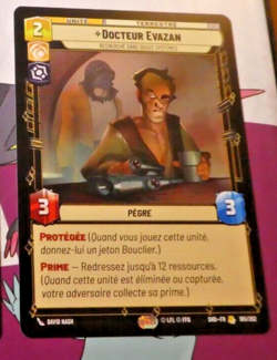 Star Wars Unlimited Ombres de la Galaxie Card Rare Carte 185/262 FR Mint - Image 1