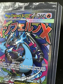 Mega Charizard X EX 023 UPC Promo Phantasmal Flames Pokemon Sealed NM - Image 3