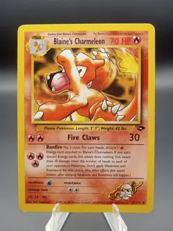 2000 Pokemon Gym Challenge Blaine's Charmeleon #31 VLP - Image 1
