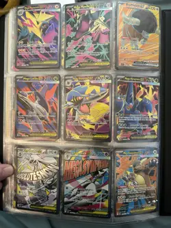 Pokemon TCG Binder Lot FA, V, Ex, MEGA, And More! See Description. - Image 1