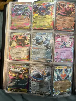 Pokemon TCG Binder Lot FA, V, Ex, MEGA, And More! See Description. - Image 3