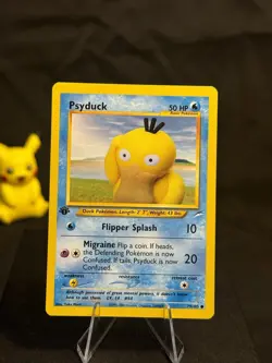 Psyduck Neo Destiny 1st Edition 79/105 Pokemon Card - Image 1