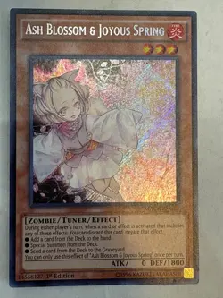 YUGIOH- Ash Blossom & Joyous Spring - MACR-EN036 - Secret Rare - 1st Edition - Image 1