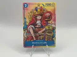 2024 One Piece Monkey.D.Luffy P-043 2nd Anniversary Stamped Convention Promo TCG - Image 1