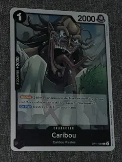 One Piece CCG Caribou OP11-083 Foil NM - Image 1