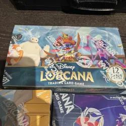 Disney Lorcana Lot Of 3 Booster Box Ursula’s Return Into The Inlands Azurite Sea - Image 5