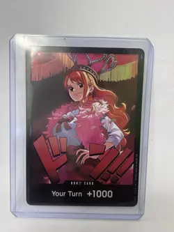 Nami Foil DON!! Card EB-03 One piece Heroines Edition - ENGLISH - Image 1