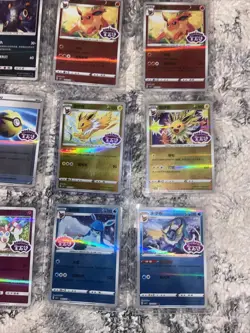 Pokemon Holo Stamped Eeveeultion Lot 12 Cards Jolteon Leafeon Umbreon Chinese NM - Image 2