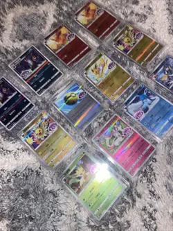 Pokemon Holo Stamped Eeveeultion Lot 12 Cards Jolteon Leafeon Umbreon Chinese NM - Image 5
