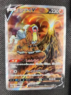 Entei V - 213/172 - Full Art SAR VSTAR Universe Japanese - Pokemon Card - NM - Image 5