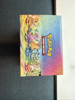 Set of Prismatic Evolutions EMPTY Mini Tins With Pokemon art card/coin- Lot Of 8 - Image 4