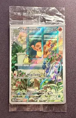 Pokemon TCG SV: Scarlet & Violet Promo Cards #044 Charmander SEALED - Image 3