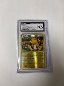 CGC 9.5 MINT+ Raichu HeartGold & SoulSilver 10/123 Reverse Holo Pokemon Card - Image 1