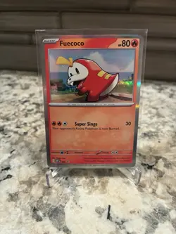 Fuecoco SVP002 Scarlet & Violet Holo Rare Promo Pokemon Card - Image 1