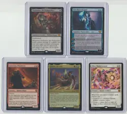 MTG Outlaws of Thunder Junction Mythic card lot / Genrous Plunderer / Tinybones - Image 1