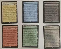 Full-Text Lands SLD Set Secret Lair Plains Island Swamp Mountain Forest - Image 1