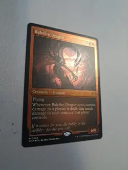 MTG: Balefire Dragon (Foil Etched) (LP): Commander Masters - Image 3