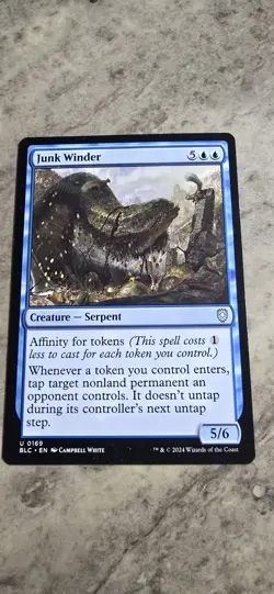 Junk Winder Commander: Bloomburrow Regular Creature Uncommon MTG NM - Image 1