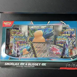 Pokemon TCG Snorlax ex and Blissey ex Special Collection Box (NEW & SEALED) - Image 1