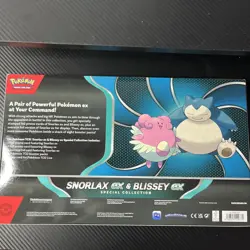 Pokemon TCG Snorlax ex and Blissey ex Special Collection Box (NEW & SEALED) - Image 2