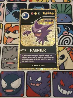 Misprint Haunter #93 Pokemon Kanto Holo Shift Pokedex Series Peru Error - Image 1
