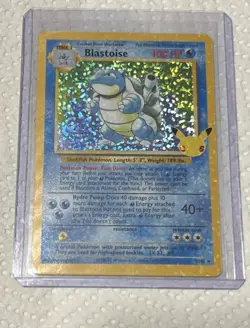 Pokemon TCG - Blastoise 2/102 - Holo Rare - Celebrations Classic Collection NM - Image 1