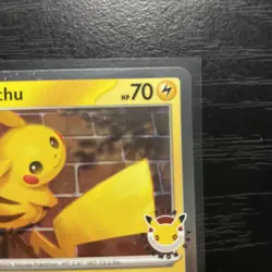 Pikachu 051/162 Pokemon Day 2026 - Anniversary Stamped NM - Image 3