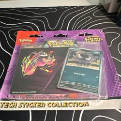 2x Pokemon Mega Evolution Ascended Heroes Tech Sticker (6 Packs) Gastly Gengar - Image 4