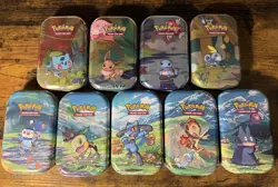 Pokemon TCG Collectible Tin Lot EMPTY - Image 1