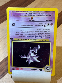 Haunter #6 - Fossil 1999 Pokemon - 6/62 Unlimited Holo Rare *Original Owner* - Image 5