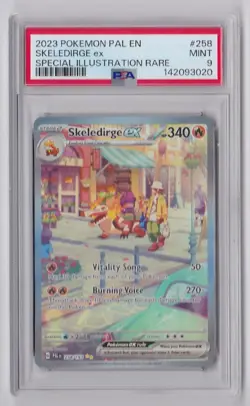 Skeledirge ex #258 Pokemon Paldea Evolved PSA 9 - Image 1