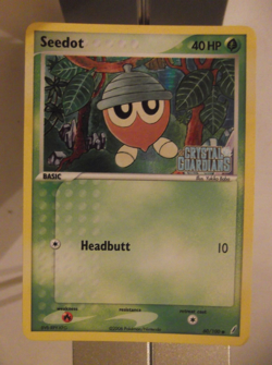 036PK060 - Seedot- 60/100 - Crystal Guardians - Common Holo * - Image 1