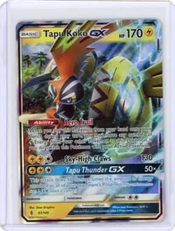 Tapu Koko GX 47/145 Sm-Guardians Rising Holo - Pokemon Card - Image 1