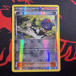 Pokemon TCG N Reverse Holo XY Fates Collide 105/124 LP - Image 1