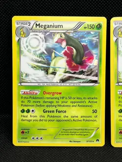 Pokemon Tcg Meganium 3/122 Cosmos & Holo Breakpoint - Image 2