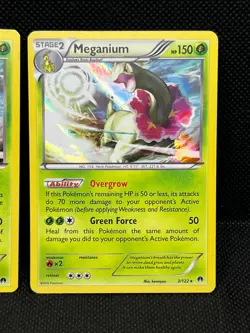 Pokemon Tcg Meganium 3/122 Cosmos & Holo Breakpoint - Image 3