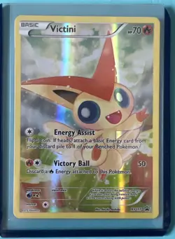 Victini XY117 - Full Art XY Black Star Promo Pokemon TCG VLP - Image 1