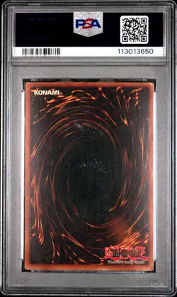 2002 YU-GI-OH! STARTER DECK: KAIBA 1ST EDITION #001 BLUE-EYES WHITE DRAGON PSA 4 - Image 2