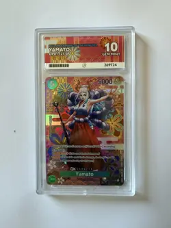 Yamato SP SEC OP01-121 OP05 Alternate Art One Piece Card English Ace 10 - Image 2