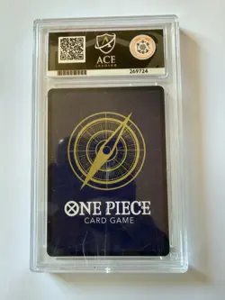 Yamato SP SEC OP01-121 OP05 Alternate Art One Piece Card English Ace 10 - Image 3