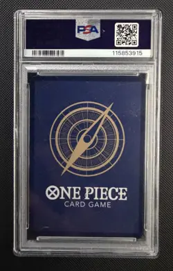 2023 One Piece OP05 Monkey D. Luffy Secret Rare Alternate Art #OP05-119 PSA 10 - Image 2