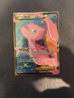 Pokemon Mew EX Full Art Ultra Rare Holo RC24/RC25 Legendary Treasures Card - Image 2