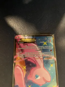 Pokemon Mew EX Full Art Ultra Rare Holo RC24/RC25 Legendary Treasures Card - Image 4