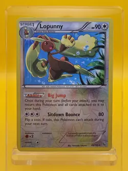 Lopunny 85/106 Reverse Holo Rare - Flashfire Pokemon Card 2014 MP - Image 3