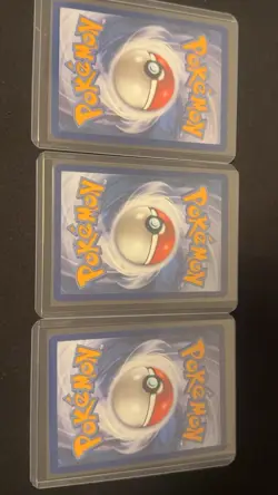 Pokemon TCG Holo Card Lot Bulbasaur Charmander Squirtle 3 Cards English - Image 2