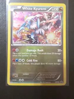 Pokemon TCG White Kyurem BW59 Black Star Promo Card 2012 - Image 1