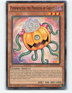 Pumprincess the Princess of Ghosts #MP14-EN154 1st Edition Yugioh Card - Image 1
