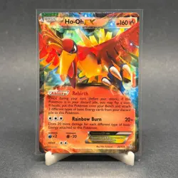 Pokemon TCG Ho-Oh EX 22/124 Dragons Exalted Ultra Rare card Holofoil MP - Image 1